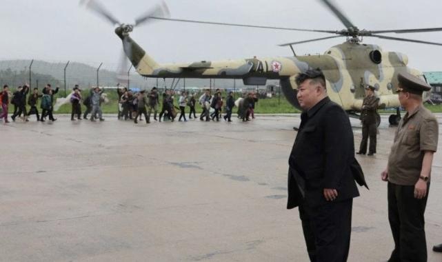 Kuzey Kore'de 5 bin kişi selde mahsur kaldı