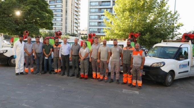 Melikgazi Belediyesi ilçenin her mahallesinde kapsamlı ilaçlama çalışması yapıyor