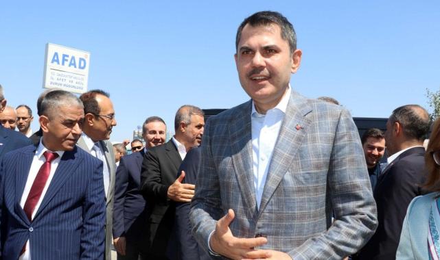 Murat Kurum Gaziantep'te: 11 ilde 276 bin konut inşası sürüyor