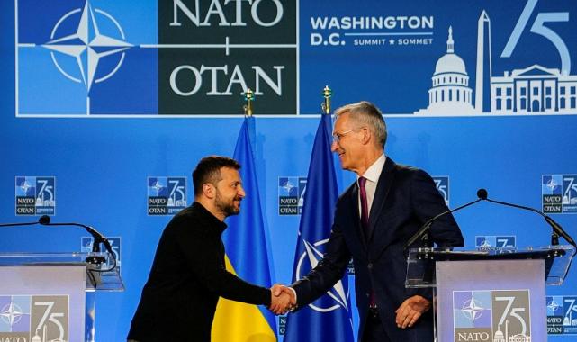 NATO liderleri, NATO-Ukrayna Konseyi Oturumu'nda buluştu