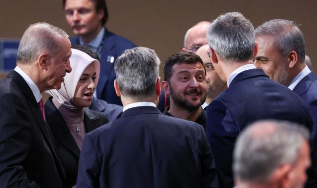 NATO liderleri, NATO-Ukrayna Konseyi Oturumu'nda buluştu