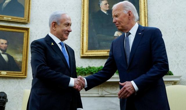 Netanyahu ile Biden, Beyaz Saray'da bir araya geldi
