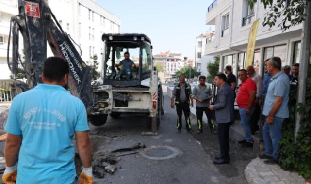 Nevşehir'de altyapı yenileme çalışmaları sürüyor