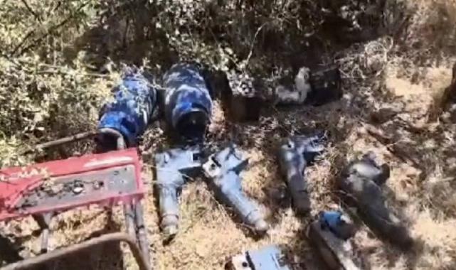 Pençe-Kilit bölgesinde teröristlere ait mühimmatlar ele geçirildi