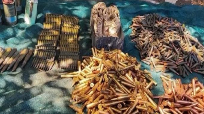 Pençe-Kilit bölgesinde teröristlere ait mühimmatlar ele geçirildi