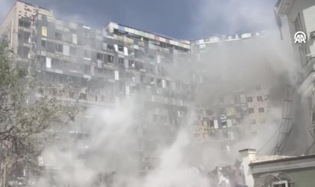 Rusya'dan Ukrayna'ya saldırı: 10 ölü