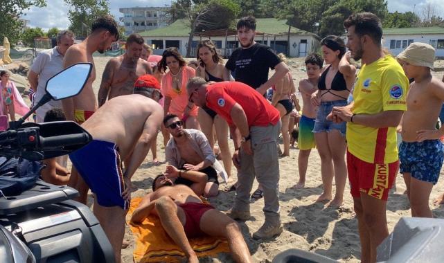 Sakarya'da cankurtarana jet ski çarptı