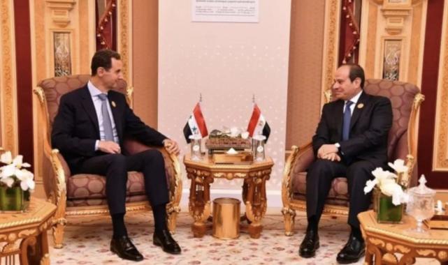 Sisi ve Esed, Gazze Şeridi'ndeki son durumu görüştü