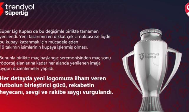 Süper Lig'in logosu ve kupası yenilendi