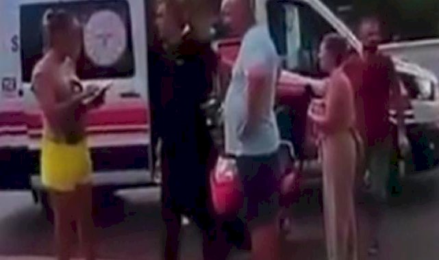 Antalya'da tartıştığı kuryeyi aracıyla sıkıştırdı