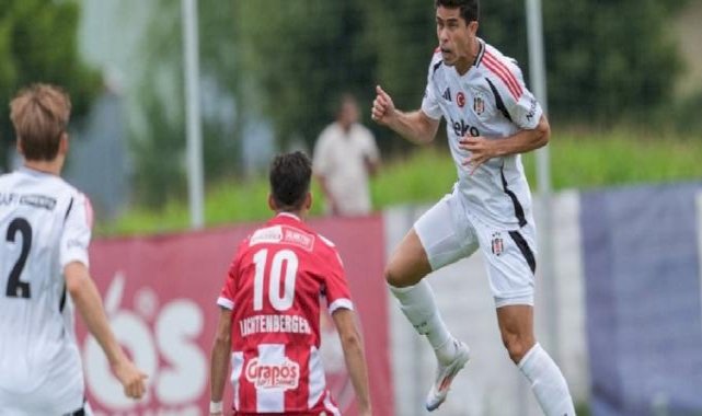 Beşiktaş hazırlık maçında Grazer AK'yi farklı yendi