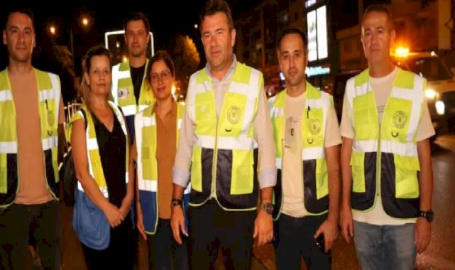 Bursa Büyükşehir’den daha temiz bir Bursa için gece mesaisi