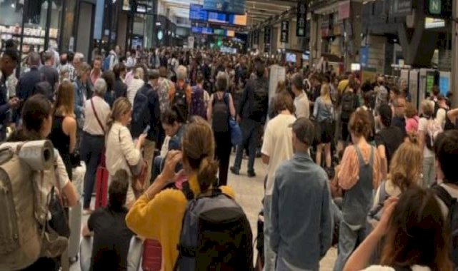 Fransa'da yüksek hızlı tren ağına sabotaj saldırıları