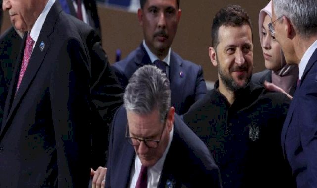 NATO liderleri, NATO-Ukrayna Konseyi Oturumu'nda buluştu