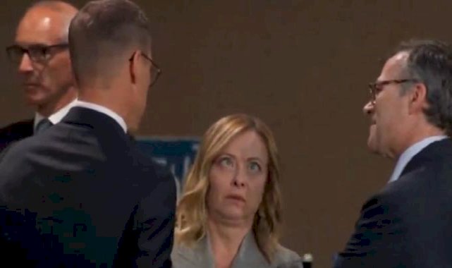 NATO Zirvesi'nde gündem Meloni'nin mimikleri