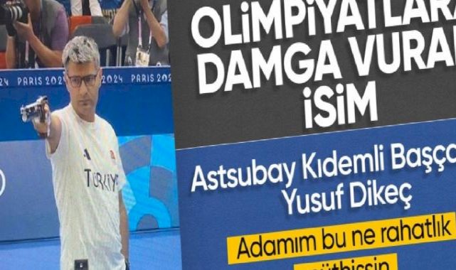 Olimpiyatlarda gümüş madalya kazanan Yusuf Dikeç rahatlığıyla dünyada gündem oldu