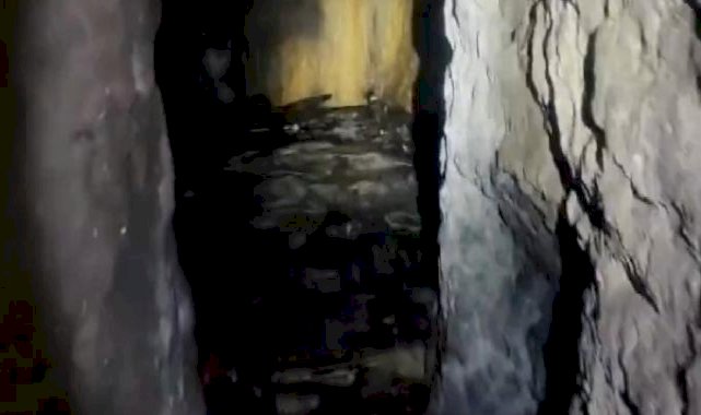 Pençe-Kilit Harekatı bölgesinde teröristlerin sığınağı görüntülendi