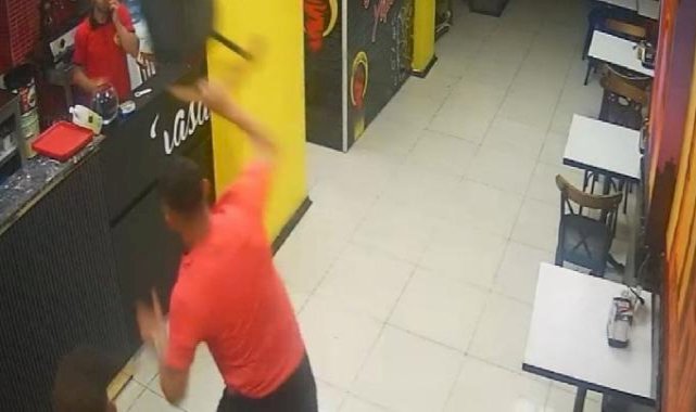 Samsun'da depremzede dönerciye saldırdılar