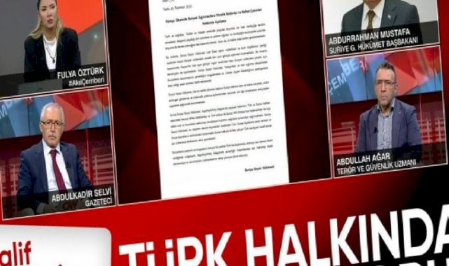 Suriye Geçici Hükümeti Başbakanı: Türk halkından özür diliyorum