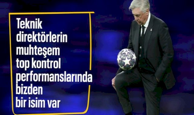 Teknik adamların unutulmaz top kontrolleri! Fatih Terim de yer alıyor...