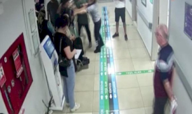 Trabzon'da hastanedeki kavganın görüntüleri ortaya çıktı