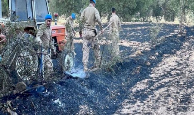 Uşak’ta iki ayrı yerde orman yangını: 11 ev tahliye edildi
