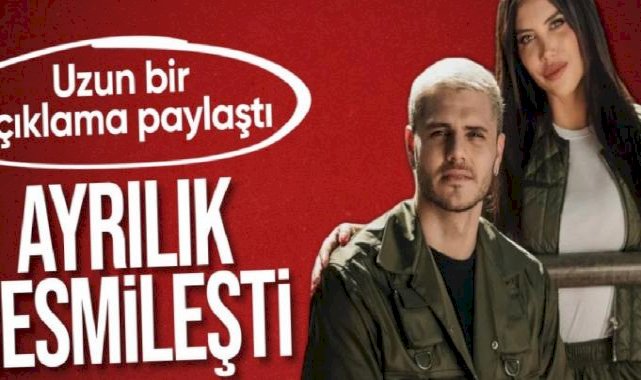 Wanda Nara, Mauro Icardi'den ayrıldığını duyurdu