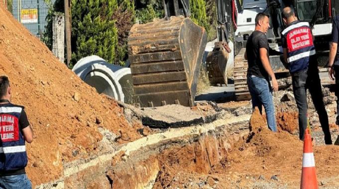 Tekirdağ'da altyapı çalışmasında toprak kayması: 1 ölü