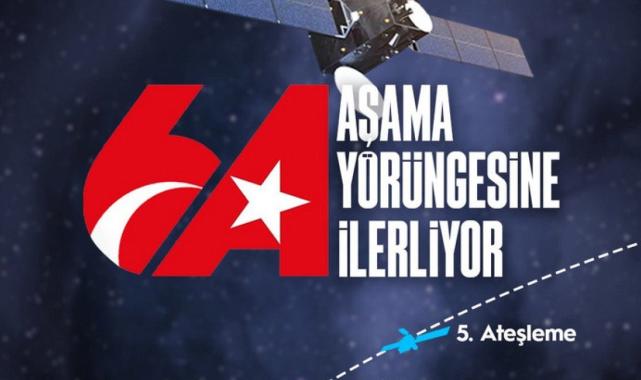 Türksat 6A, 2. ateşleme sürecini başarıyla tamamladı