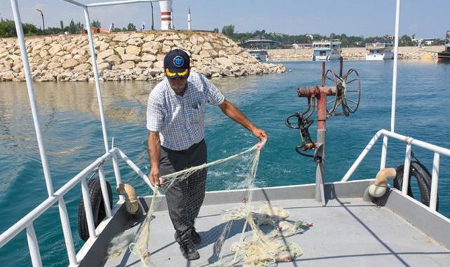 Van Gölü'nde balıkçılar inci kefali avına başladı