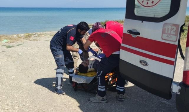 Van'da su kanalına uçan araçtaki baba ve oğlu öldü