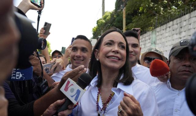 Venezuela'da muhalefet lideri Machado, seçimi kendilerinin kazandığını öne sürdü