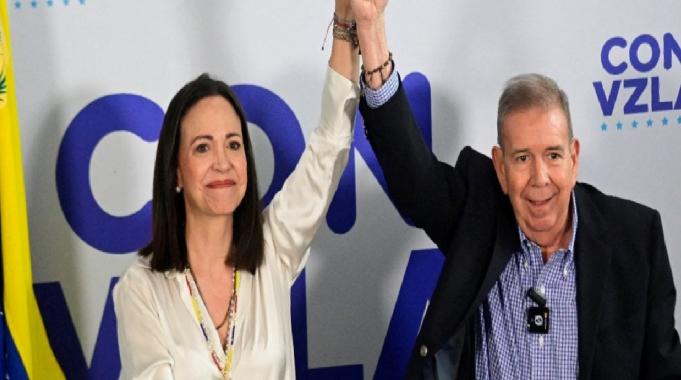 Venezuela&#039;da muhalefet lideri Machado, seçimi kendilerinin kazandığını öne sürdü