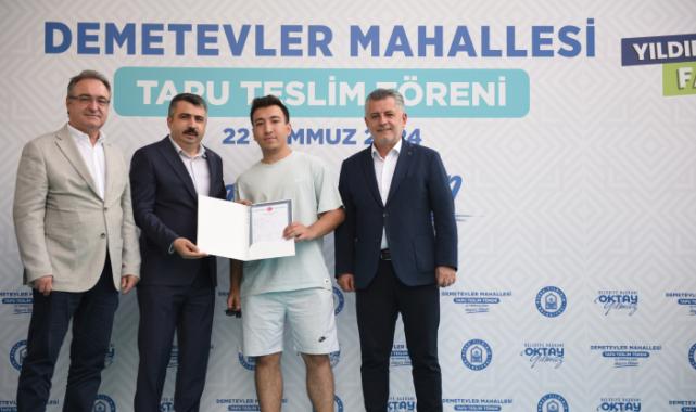 Yıldırım'da 16 yıllık imar sorunu çözüldü
