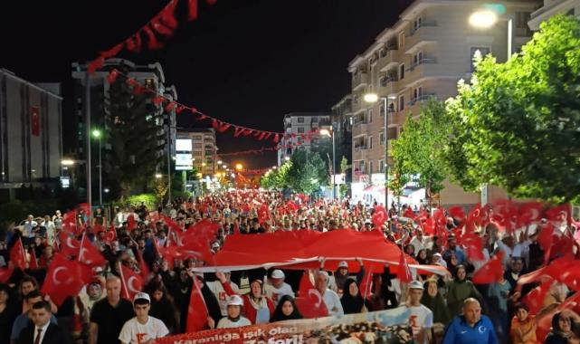 Yurdun dört bir yanından vatandaşlar, 15 Temmuz'da etkinliklere katıldı