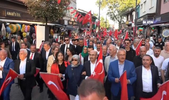 Yurdun dört bir yanından vatandaşlar, 15 Temmuz'da etkinliklere katıldı