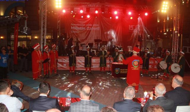 Yurdun dört bir yanından vatandaşlar, 15 Temmuz'da etkinliklere katıldı