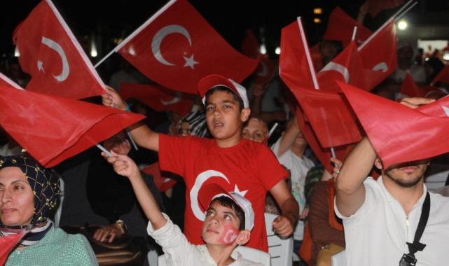Yurdun dört bir yanından vatandaşlar, 15 Temmuz'da etkinliklere katıldı