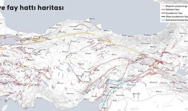 45 il ve 110 ilçe deprem riski taşıyor: Evinizin altından fay hattı geçiyor mu?
