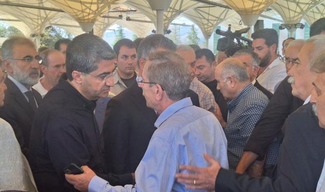 Abdüllatif Şener'in kayınvalidesi son yolcuğuna uğurlandı