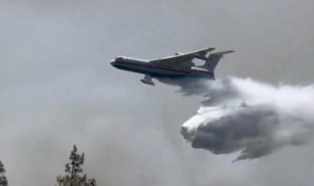 Alevlerle mücadele sürüyor