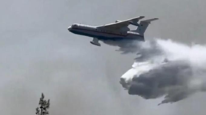 Alevlerle mücadele sürüyor