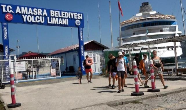 Amasra'ya Rus turist akını sürüyor