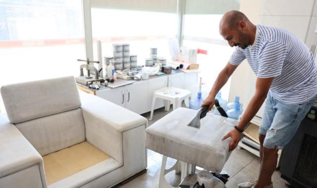 Aydın'da temizlik yaparak mühendislerden fazla para kazanmaya başladı