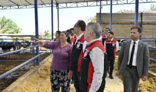 Bakan Yardımcısı Dr. Gümen İzmirli üreticilerle buluştu