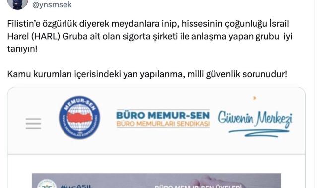 Büro Memur-Sen’in Sigorta Anlaşması Tartışma Yarattı!