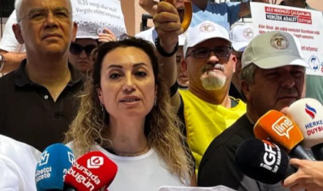 Bursa Tabip Odası vergi adaleti için direniyor