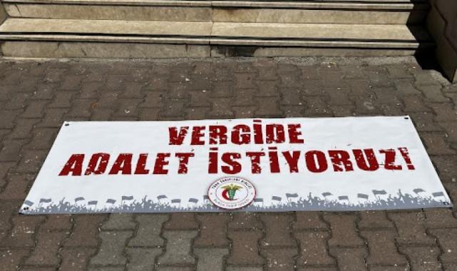 Bursa Tabip Odası vergi adaleti için direniyor