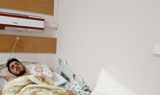 Diyarbakır'da domuz saldırısına uğradı