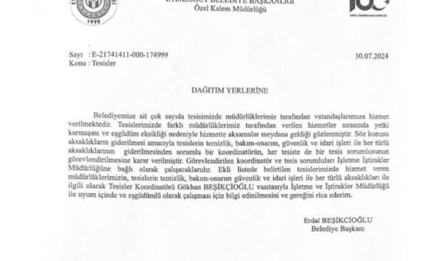 Erdal Beşikçioğlu, amcasının oğlu Gökhan Beşikçioğlu'nu belediyede işe aldı